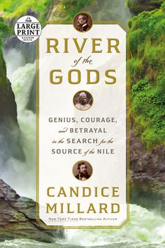 portada River of the Gods: Genius, Courage, and Betrayal in the Search for the Source of the Nile (Random House Large Print) (en Inglés)