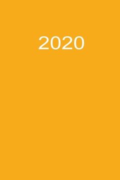 portada 2020: Planer 2020 A5 Orange (en Alemán)