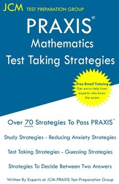 portada PRAXIS 5165 Mathematics - Test Taking Strategies