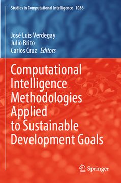 portada Computational Intelligence Methodologies Applied to Sustainable Development Goals (en Inglés)