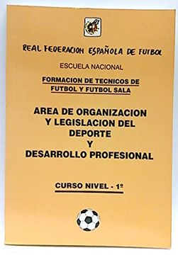 portada Área de organización y legislación del deporte y desarrollo profesional: (nivel 2)