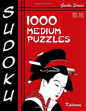 portada Sudoku 1000 Medium Puzzles: Geisha Series Book: Volume 2 (en Inglés)