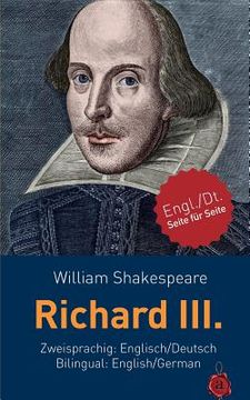 portada Richard III. Shakespeare. Zweisprachig: Englisch / Deutsch. Bilingual: English / German (in German)