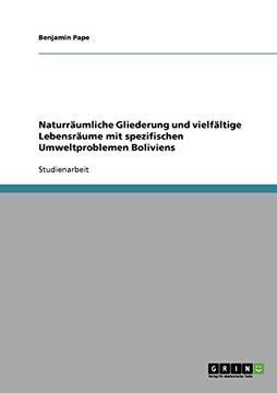 portada Naturräumliche Gliederung und vielfältige Lebensräume mit spezifischen Umweltproblemen Boliviens (German Edition)