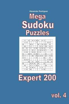 portada Mega Sudoku Puzzles - Expert 200 vol. 4 (in English)