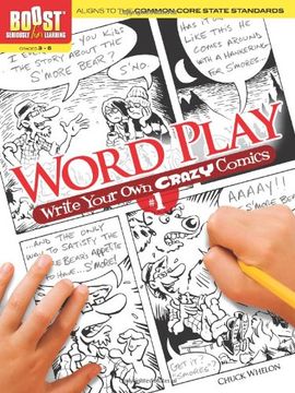 portada BOOST Word Play: Write Your Own Crazy Comics #1 (BOOST Educational Series) (en Inglés)