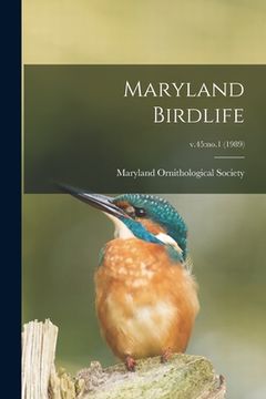 portada Maryland Birdlife; v.45: no.1 (1989) (en Inglés)