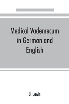 portada Medical vademecum in German and English (en Inglés)