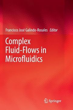 portada Complex Fluid-Flows in Microfluidics (en Inglés)