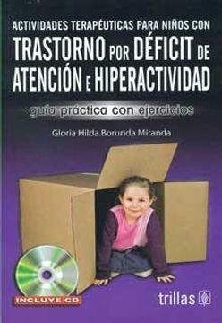 portada actividades terapeuticas para niños con trastorno por deficit atencion hiperactividad (e/c