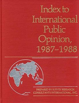 portada Index to International Public Opinion, 1987-1988