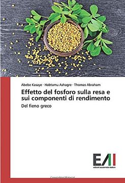 portada Effetto del Fosforo Sulla Resa e sui Componenti di Rendimento: Del Fieno Greco (in Italian)
