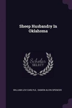 portada Sheep Husbandry In Oklahoma (en Inglés)