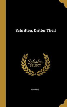 portada Schriften, Dritter Theil 