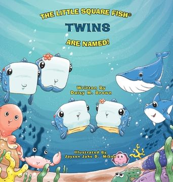 portada The Little Square Fish Twins Are Named (en Inglés)