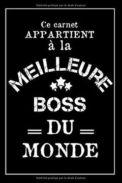 Badge Broche "Je Suis Une Boss Trop Géniale" - 37 Mm - Fait Main En France - Cadeau Original