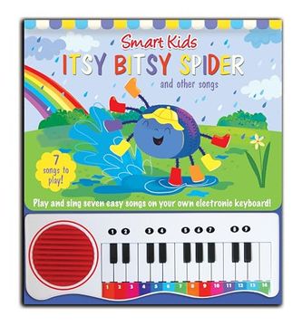 portada Piano Book for Children Itsy Bitsy Spider Nursery Rhymes (en Inglés)