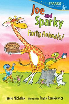 portada Joe and Sparky, Party Animals! (Candlewick Sparks) (in English)