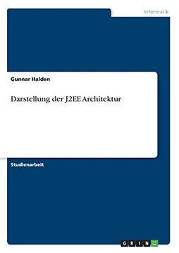 portada Darstellung der J2EE Architektur (German Edition)