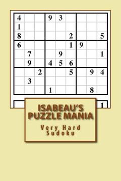 portada Isabeau's Puzzle Mania: Very Hard Sudoku (in English)