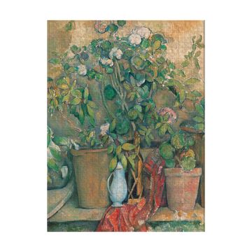 portada Cezanne’S Terracotta Pots and Flowers | Puzzle | 1000 pc