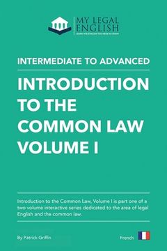 portada Introduction to the Common Law, Vol 1: English for an Introduction to the Common law, Vol 1 (in English)