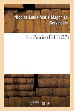 portada La Pairie (in French)