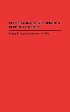 portada Professional Developments in Policy Studies (in English)