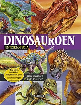 portada Entziklopedia dinosauroen (in Basque)
