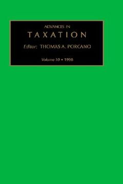 portada advances in taxation: vol 10 (in English)