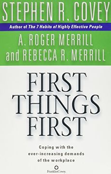 portada First Things First (en Inglés)
