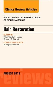 portada Hair Restoration, an Issue of Facial Plastic Surgery Clinics (Volume 21-3) (The Clinics: Surgery, Volume 21-3) (en Inglés)