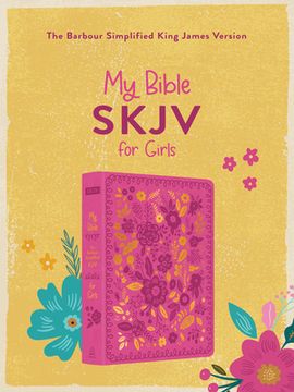 portada My Bible Skjv for Girls (Pink and Gold Florals) (en Inglés)