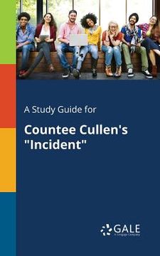 portada A Study Guide for Countee Cullen's "Incident" (in English)