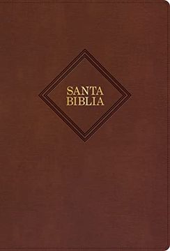portada Rvr 1960 Biblia Letra Grande Tamao Manual, Caf, Piel Fabricada (Edicin 2023)/ rvr 1960 Hsgp Bible Brown Bonded Leather 2023 Edition (Spanish Edition)