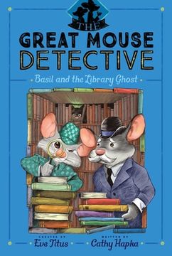 portada Basil and the Library Ghost (en Inglés)