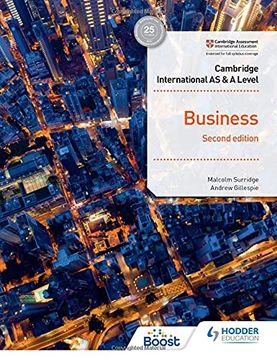 portada Cambridge International as & a Level Business Second Edition: Hodder Education Group (in English)