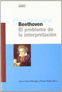 portada Beethoven el Problema de la Interpretaci