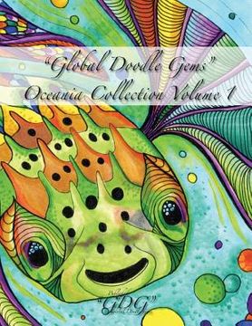 portada "Global Doodle Gems" Oceania Collection Volume 1: Adult Coloring Book (en Inglés)