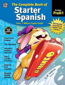 portada Complete Book of Starter Spanish, Grades Preschool - 1 (in English)