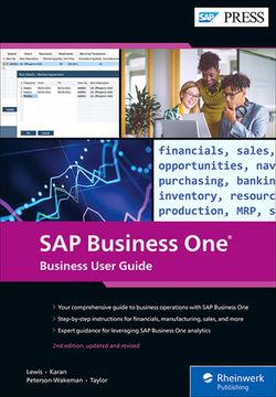 portada Sap Business one (Sap B1): Business User Guide (2Nd Edition) (Sap Press) (English Edition) [Hardcover ] 