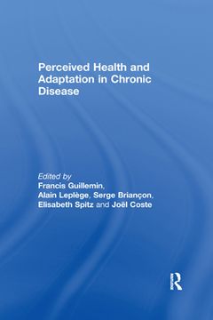 portada Perceived Health and Adaptation in Chronic Disease [Soft Cover ] 