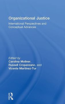 portada Organizational Justice: International Perspectives and Conceptual Advances (in English)