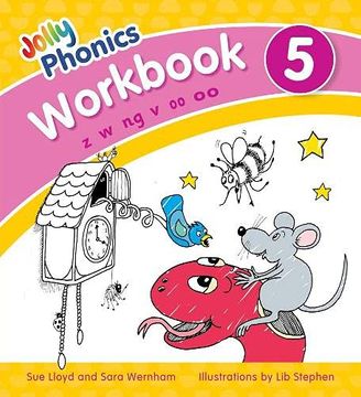 portada Jolly Phonics Workbook 5: In Precursive Letters (British English Edition) (in English)