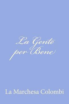 portada La Gente per Bene (en Italiano)