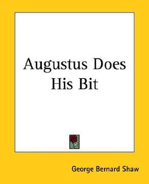 portada augustus does his bit (en Inglés)