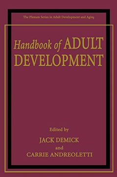 portada Handbook of Adult Development (en Inglés)