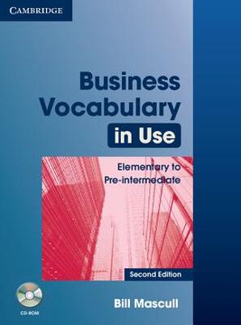 portada Business Vocabulary in use 2nd Elementary to Pre-Intermediate With Answers and Cd-Rom (Vocabulary in use Book (en Inglés)