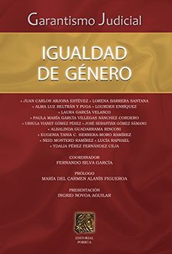 portada Garantismo Judicial: Igualdad de género (Spanish Edition)