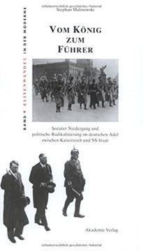 portada Vom König zum Führer (Elitenwandel in Der Moderne) (German Edition)